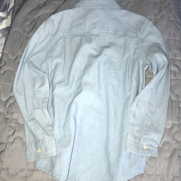 BNWT long sleeve button down boys size 5-6 - Picture 5 of 5